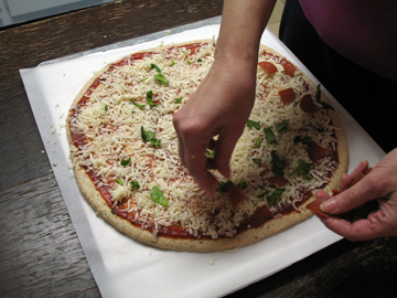 Homemade Pizza (step 6) -- Everyday Homemaking