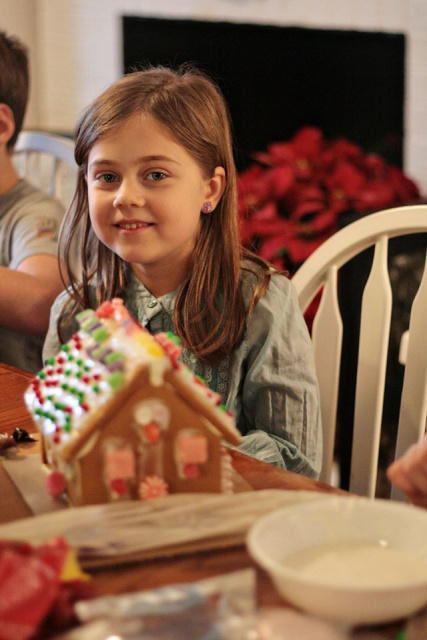 Gingerbread House Decorating -- Everyday Homemaking