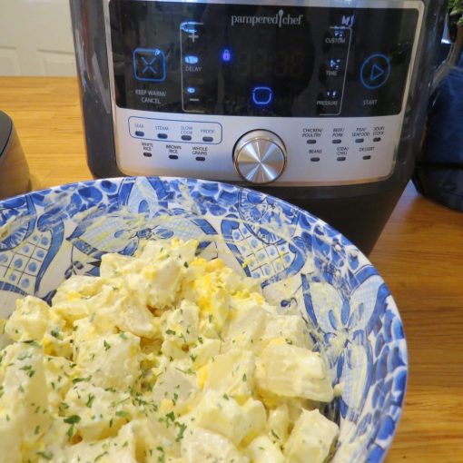 potato salad in quick cooker