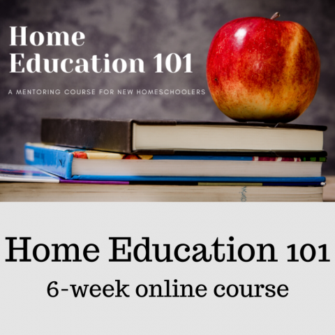 Home Ed 101 6 wk online mentoring course for homeschoolers