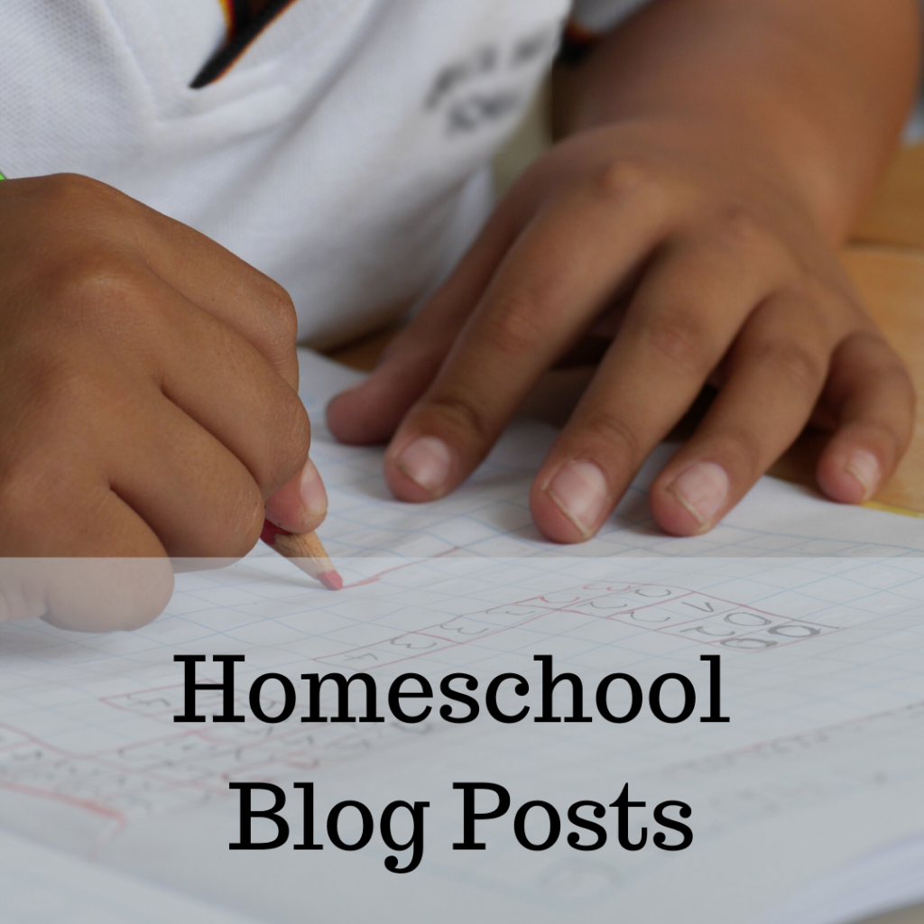 Homeschool posts and articles from Vicki Bentley